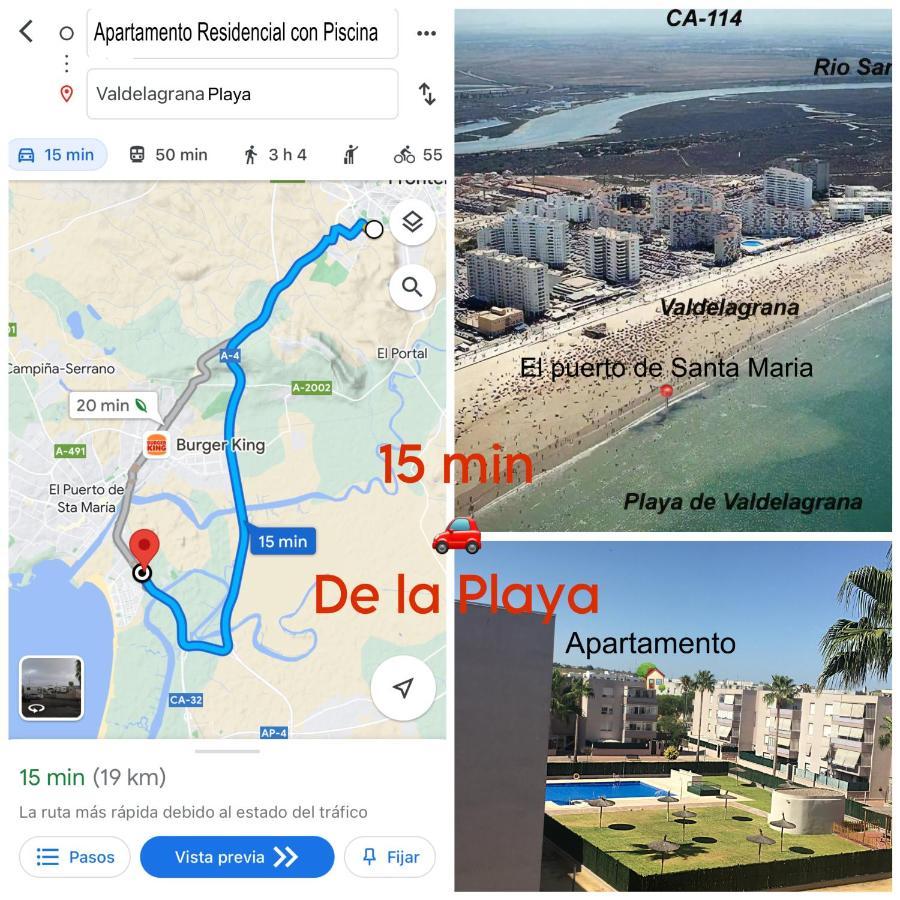 Апартаменты Apartamento Jerez Sur - Con Piscina Y Garaje Херес-де-ла-Фронтера Экстерьер фото